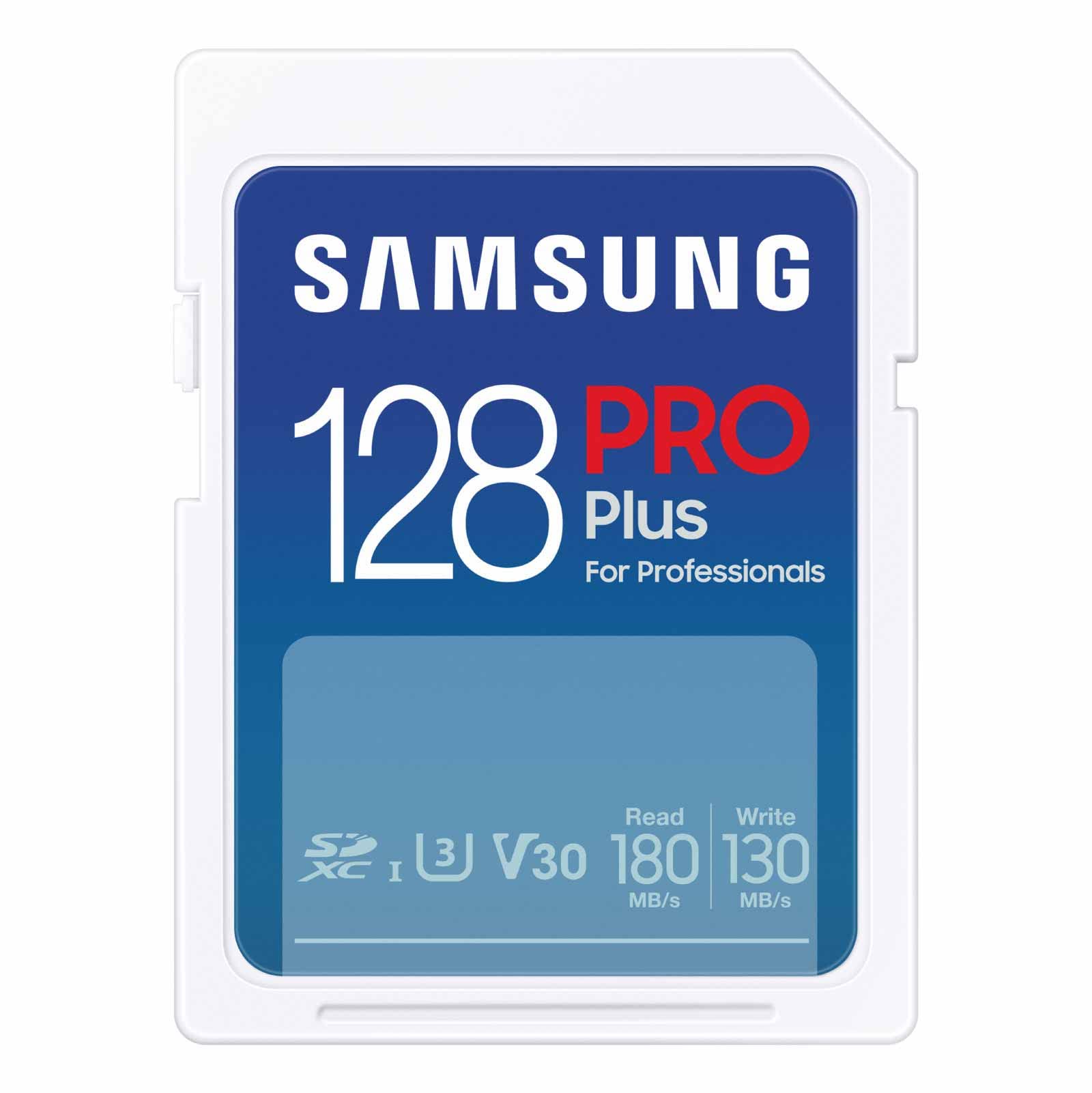 Amazon | Samsung PRO Plus フルサイズ 128GB SDXC メモリーカード +